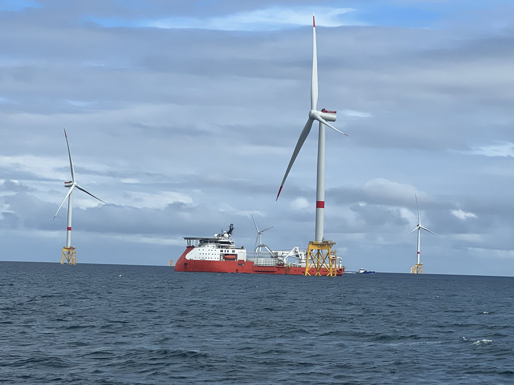 Eoliennes Aires Marines